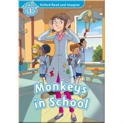 Monkeys in School with Audio CD