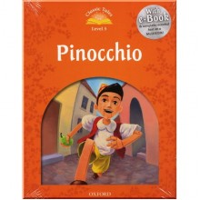 Pinocchio with e-book