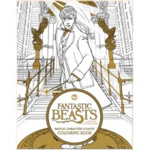 Fantastic Beasts and Where to Find Them: Magical Characters and Places Colouring Book