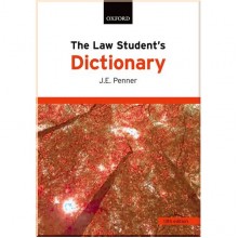 The Law Student's Dictionary 13th Edition