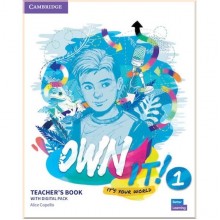 Own It! 1 Teacher's Book with Digital Pack