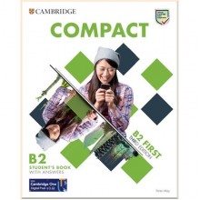 Compact First Third Edition Student's Book with answers and Cambridge One Digital Pack