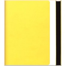 Signature A6 Lined Notebook Yellow