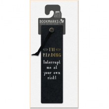 Literary Bookmarks: Interrupt Me