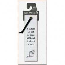 Literary Bookmarks: Books & a Cat
