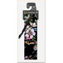 V&A Bookmarks: Black Floral