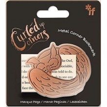 Curled Up Corners: Sleepy Owl