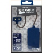 The Really Flexible Book Light: Blue