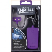 The Really Flexible Book Light: Purple