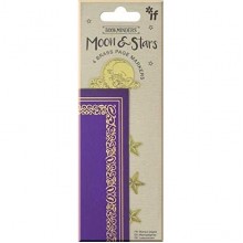 Bookminders Brass Page Markers: Moon and Stars