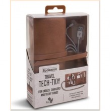 Bookaroo Travel Tech-Tidy Brown