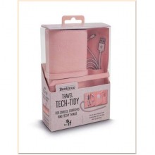 Bookaroo Travel Tech-Tidy Pink