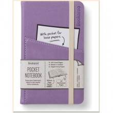 Bookaroo Pocket A6 Notebook Aubergine