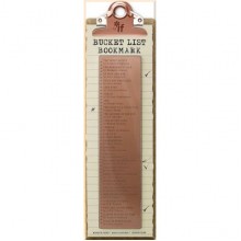 Bucket List Bookmark