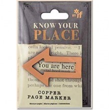 Know Your Place Bookmark Copper