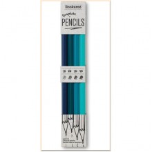 Bookaroo Graphite Pencils Blues