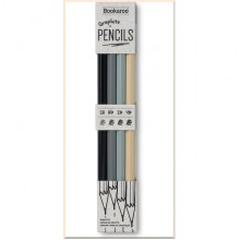 Bookaroo Graphite Pencils Mono