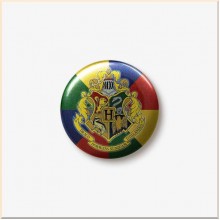 Hogwarts: School Crest Button Badge