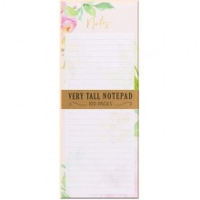 Tall Magnet Notepad Floral