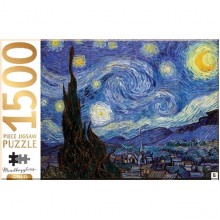 Mindbogglers Gold: Starry Night 1500 Piece Jigsaw Puzzle