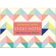 Geometric Pastel Sticky Notes