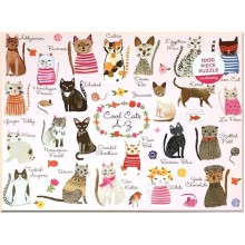 Cool Cats A-Z 1000 Piece Family Puzzle