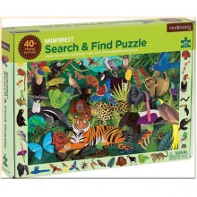 Rainforest Search and Find Puzzle