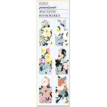 Painted Petals Magnetic Bookmarks
