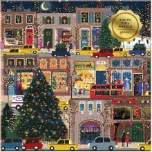 Winter Lights Foil Puzzle 500 Piece Puzzle