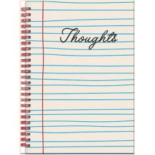 Thoughts Wire-O Journal