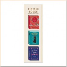 Vintage Books Magnetic Bookmarks