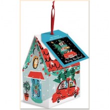 Christmas Car 130 Piece Puzzle Ornament