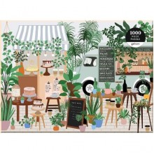 Plant Cafe 1000 Piece Puzzle