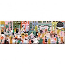 Fall Parade 1000 Piece Panoramic Puzzle