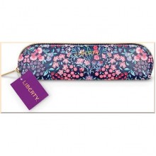 Liberty Tanjore Gardens Tile Navy Pencil Case