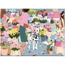Flower Market 1000 Piece Puzzle