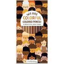 We Are Colorful Skin Tone Colored Pencils