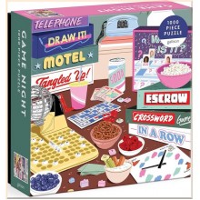 Game Night 1000 Piece Puzzle