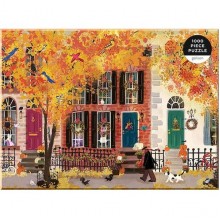 Autumn in the Neighborhood 1000 Piece Puzzle