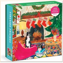 Fireside Friends 1000 Piece Puzzle