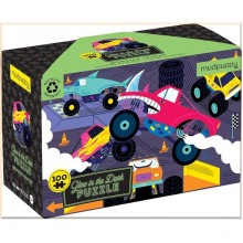 Monster Trucks 100 Piece Glow in the Dark Puzzle