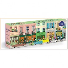 Parisian Life 1000 Piece Panoramic Puzzle