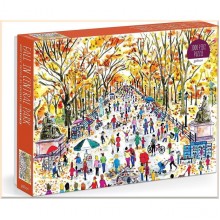 Michael Storrings Fall in Central Park 1000 Piece Puzzle