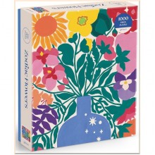 Zodiac Flowers 1000 Piece Puzzle