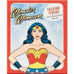 - Wonder Woman Talking Figure and Illustrated Book