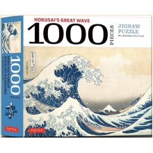 Hokusai's Great Wave 1000 Pieces Jigsaw Puzzle