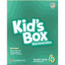 Kid's Box New Generation 4 Teacher's Book with Digital Pack