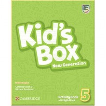 Kid's Box New Generation 5 Activity Book with Digital Pack