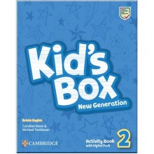 Kid's Box New Generation 2 Activity Book with Digital Pack