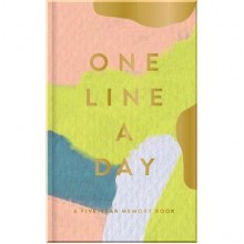 Modern One Line a Day: A Five-Year Memory Book